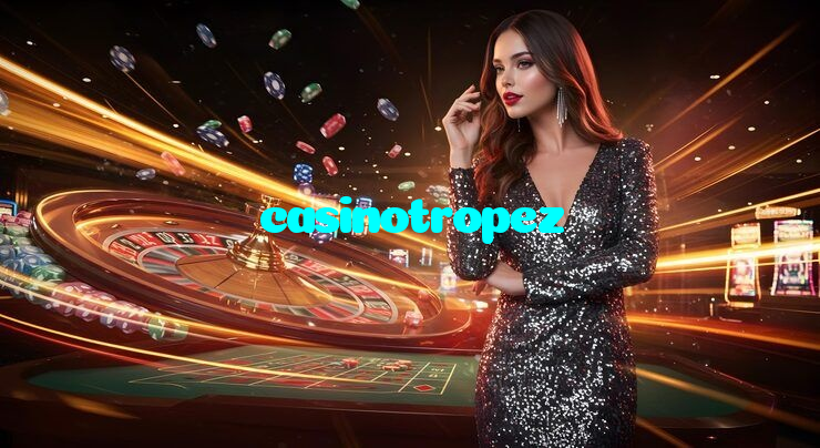 casinotropez casino presented on mobile device in Pakistan with slots and live games